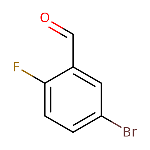 O=Cc1cc(Br)ccc1F