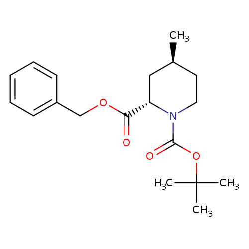 C[C@H]1CCN([C@@H](C1)C(=O)OCc1ccccc1)C(=O)OC(C)(C)C
