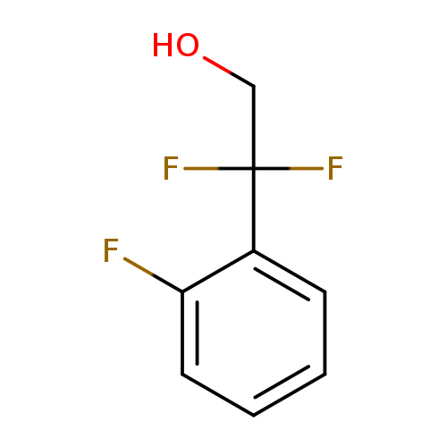 OCC(c1ccccc1F)(F)F