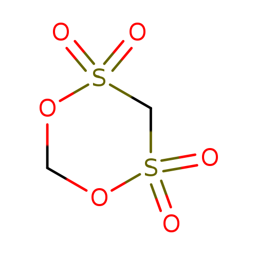 O=S1(=O)OCOS(=O)(=O)C1