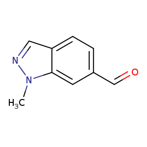 Cn1ncc2c1cc(C=O)cc2