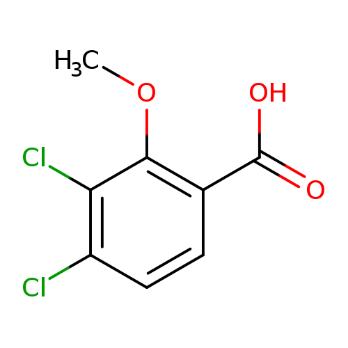 COc1c(ccc(c1Cl)Cl)C(=O)O