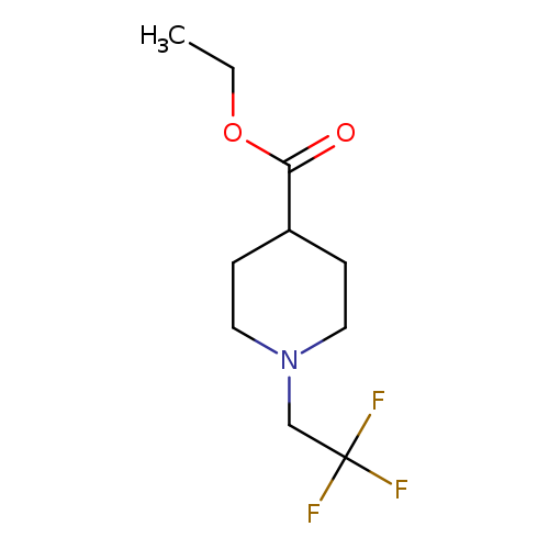 CCOC(=O)C1CCN(CC1)CC(F)(F)F