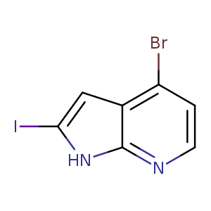 Ic1cc2c([nH]1)nccc2Br