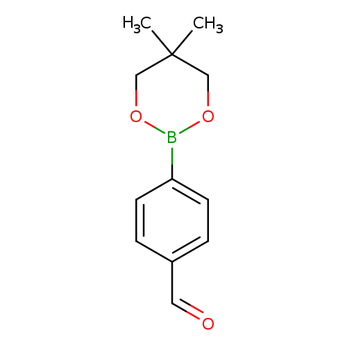 O=Cc1ccc(cc1)B1OCC(CO1)(C)C