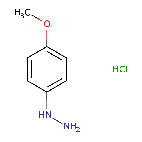 NNc1ccc(cc1)OC.Cl