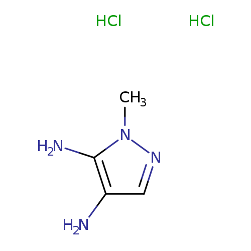 Cn1ncc(c1N)N.Cl.Cl
