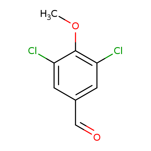 COc1c(Cl)cc(cc1Cl)C=O