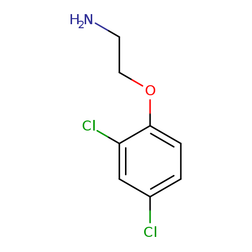 NCCOc1ccc(cc1Cl)Cl