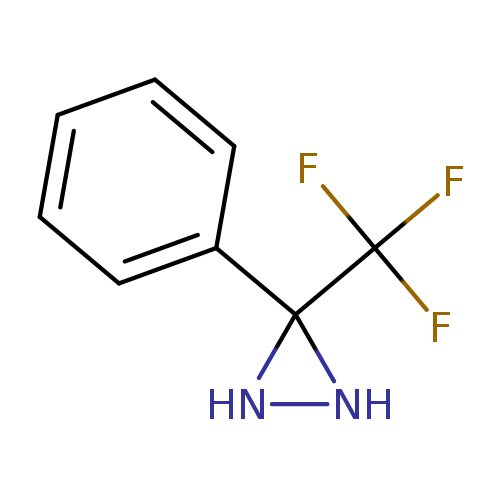 FC(C1(NN1)c1ccccc1)(F)F