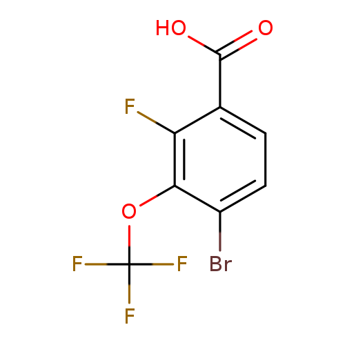 Brc1ccc(c(c1OC(F)(F)F)F)C(=O)O