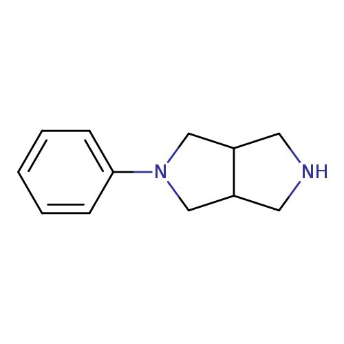 N1CC2C(C1)CN(C2)c1ccccc1