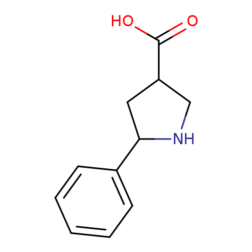 OC(=O)C1CNC(C1)c1ccccc1