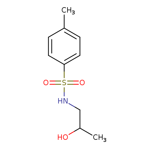 CC(CNS(=O)(=O)c1ccc(cc1)C)O