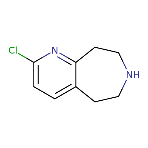 Clc1ccc2c(n1)CCNCC2