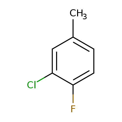 Cc1ccc(c(c1)Cl)F