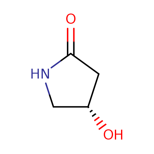 O[C@H]1CC(=O)NC1