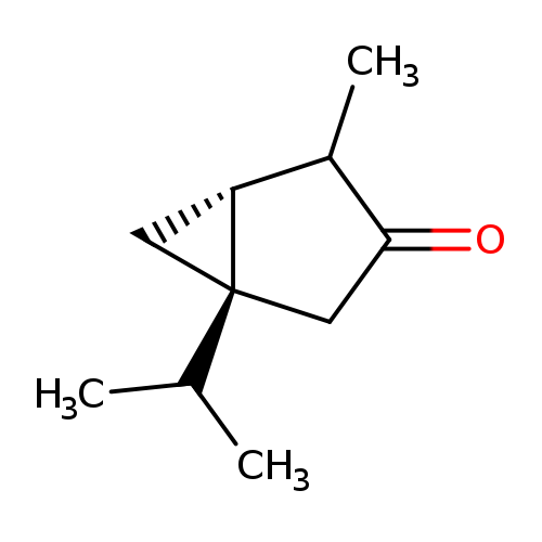 O=C1C[C@]2([C@@H](C1C)C2)C(C)C
