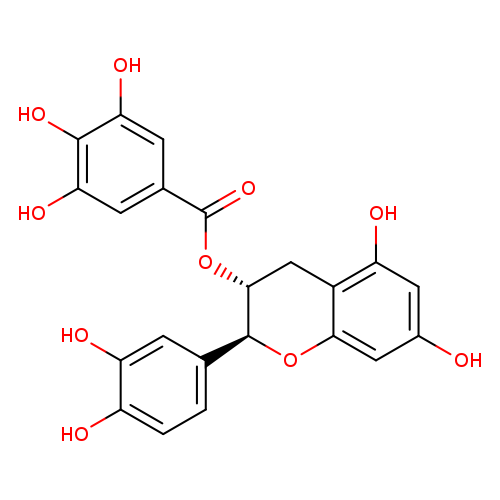 Oc1cc(O)c2c(c1)O[C@H]([C@@H](C2)OC(=O)c1cc(O)c(c(c1)O)O)c1ccc(c(c1)O)O