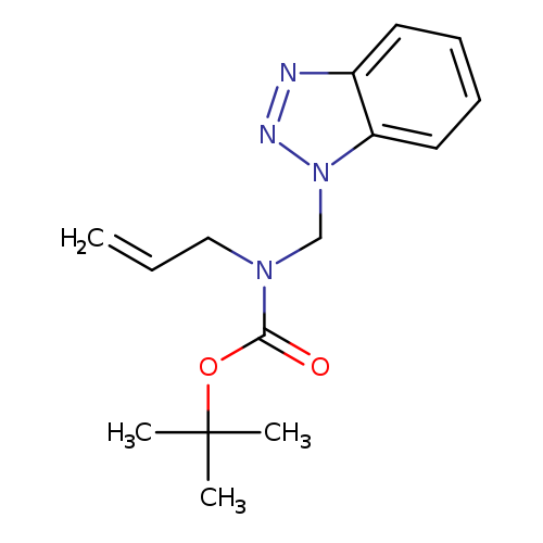 C=CCN(C(=O)OC(C)(C)C)Cn1nnc2c1cccc2