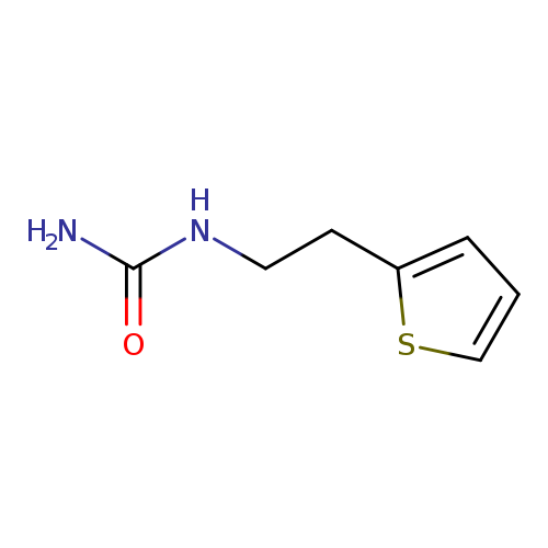 NC(=O)NCCc1cccs1