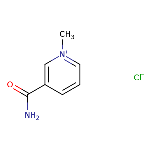 C[n+]1cccc(c1)C(=O)N.[Cl-]