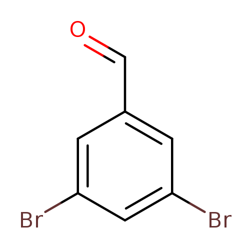 O=Cc1cc(Br)cc(c1)Br