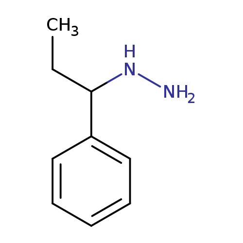 CCC(c1ccccc1)NN