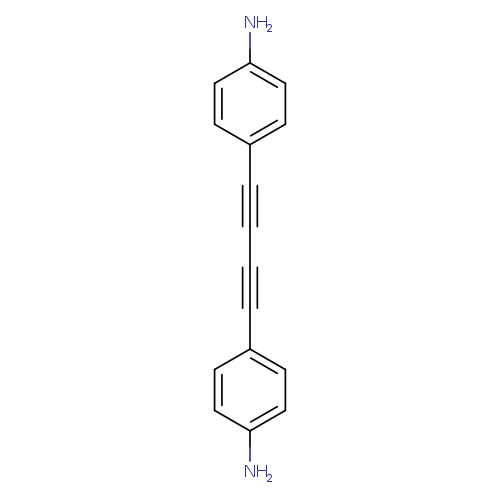 Nc1ccc(cc1)C#CC#Cc1ccc(cc1)N