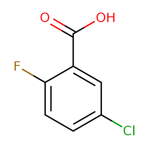 Clc1ccc(c(c1)C(=O)O)F