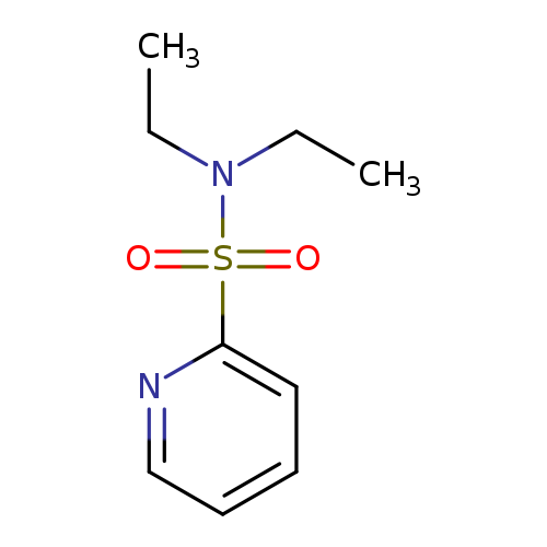 CCN(S(=O)(=O)c1ccccn1)CC