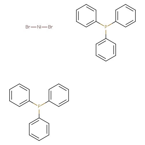 c1ccc(cc1)P(c1ccccc1)c1ccccc1.c1ccc(cc1)P(c1ccccc1)c1ccccc1.Br[Ni]Br