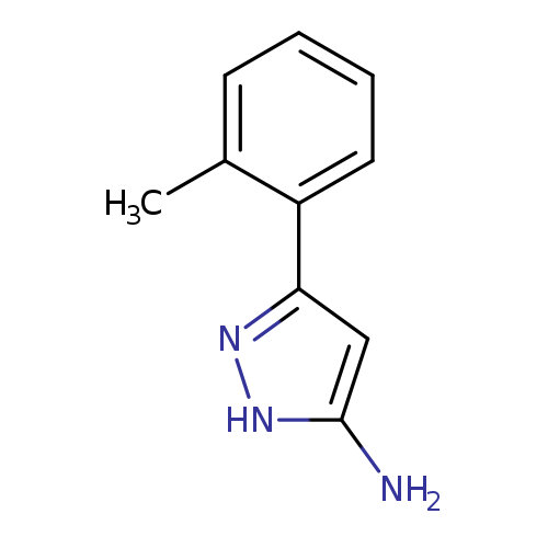 Cc1ccccc1c1n[nH]c(c1)N