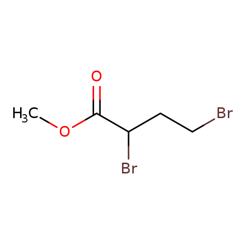 COC(=O)C(CCBr)Br