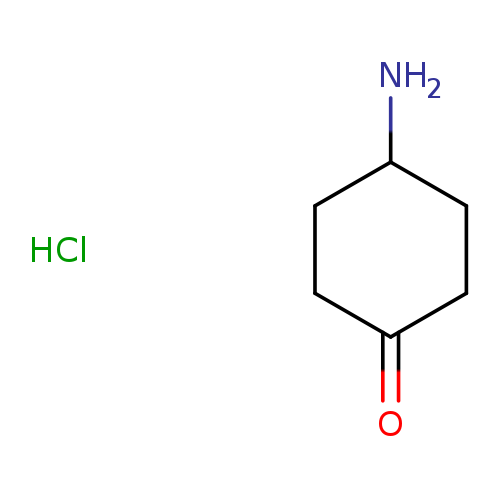 NC1CCC(=O)CC1.Cl