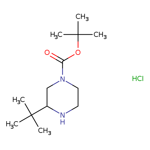 O=C(N1CCNC(C1)C(C)(C)C)OC(C)(C)C.Cl