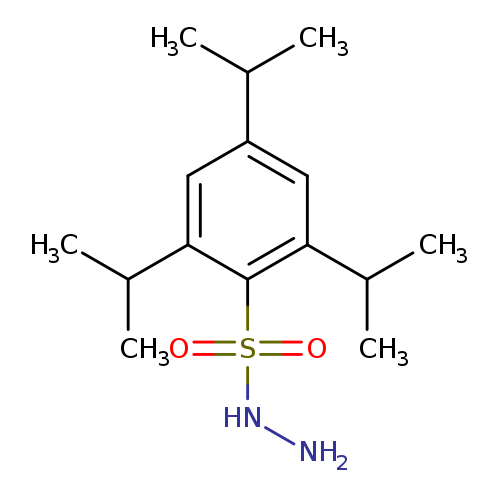 NNS(=O)(=O)c1c(cc(cc1C(C)C)C(C)C)C(C)C