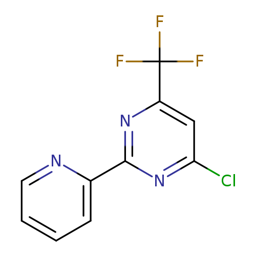 Clc1nc(nc(c1)C(F)(F)F)c1ccccn1