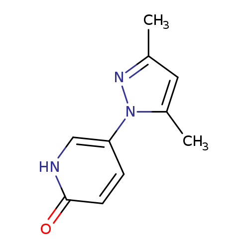 Cc1nn(c(c1)C)c1ccc(=O)[nH]c1