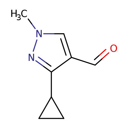 O=Cc1cn(nc1C1CC1)C