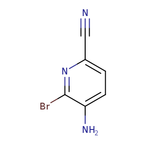 N#Cc1ccc(c(n1)Br)N