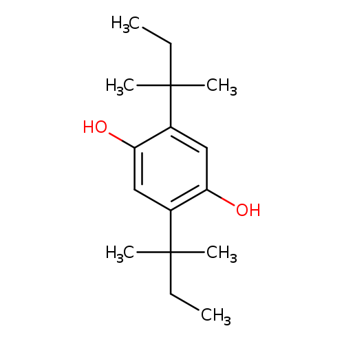 CCC(c1cc(O)c(cc1O)C(CC)(C)C)(C)C