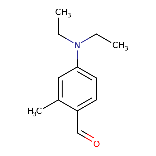 CCN(c1ccc(c(c1)C)C=O)CC