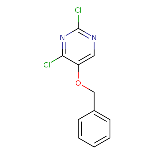 Clc1ncc(c(n1)Cl)OCc1ccccc1