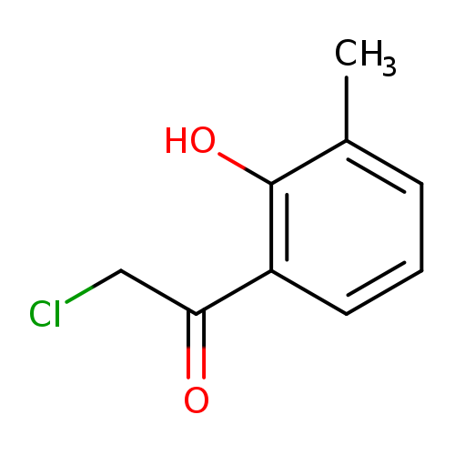 Cc1cccc(c1O)C(=O)CCl