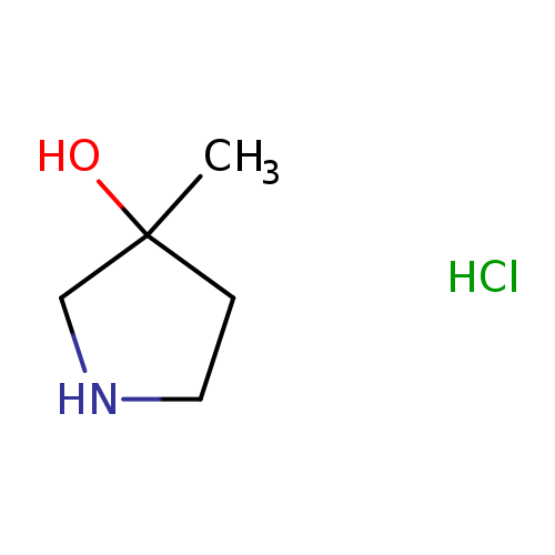 CC1(O)CNCC1.Cl