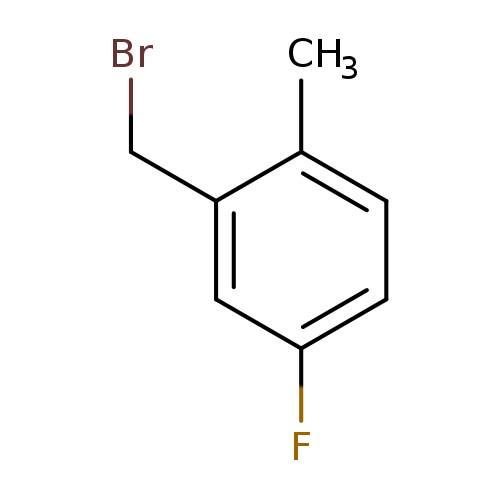 BrCc1cc(F)ccc1C