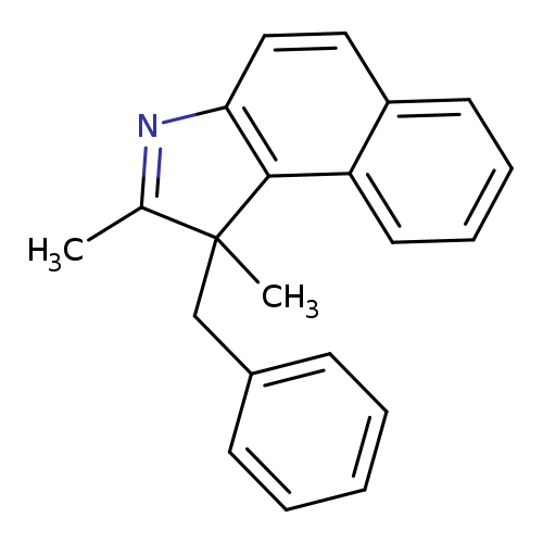 CC1=Nc2c(C1(C)Cc1ccccc1)c1ccccc1cc2
