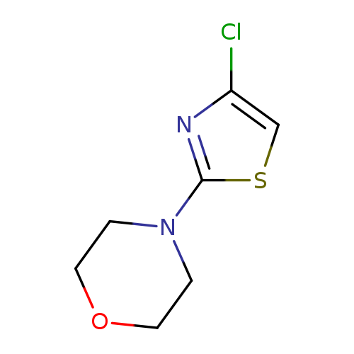 Clc1csc(n1)N1CCOCC1