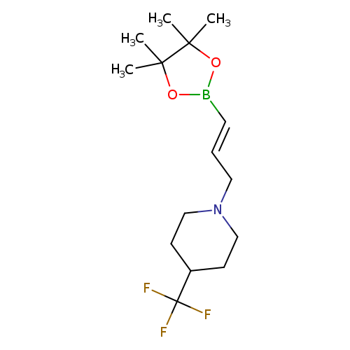 FC(C1CCN(CC1)C/C=C/B1OC(C(O1)(C)C)(C)C)(F)F